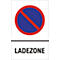 Señal de prohibido aparcar, 'Ladezone'