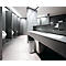 Sensor Poubelle Durable No Touch, 12 l, pour l'intérieur, ouverture/fermeture automatique &amp; manuelle, couvercle amovible, seau intérieur, inox, argent