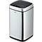 Sensor Poubelle Durable No Touch, 12 l, pour l'intérieur, ouverture/fermeture automatique &amp; manuelle, couvercle amovible, seau intérieur, inox, argent