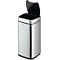 Sensor Poubelle Durable No Touch, 21 l, pour l'intérieur, ouverture/fermeture automatique &amp; manuelle, couvercle amovible, seau intérieur, inox, argent