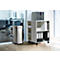 Sensor Poubelle Durable No Touch, 21 l, pour l'intérieur, ouverture/fermeture automatique &amp; manuelle, couvercle amovible, seau intérieur, inox, argent