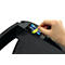Sensor poubelle Durable No Touch, 35 l, pour l'intérieur, ouverture/fermeture automatique &amp; manuelle, couvercle amovible, seau intérieur, acier inoxydable, argent