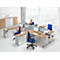 Separador de escritorio Aluna plus, 800x400, gris