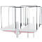 Separador de estantes Hüdig+Rocholz para estante portaobjetos System Flex, 4 uds., ancho del arco 300 mm