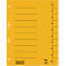 Yellow divider with horizontal lines and a vertical scale from 1 to 10.