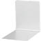 Serre-livres magnétiques MAUL, en métal. 120 x P 140 x H 140 mm, gris clair