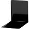 Serre-livres magnétiques MAUL, en métal. 120 x P 140 x H 140 mm, noir