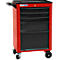 Servante d'atelier BASIC, 5 tiroirs, rouge