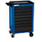 Servante d'atelier BASIC, 8 tiroirs, bleu