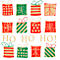 Servetten Papstar Christmas Gifts, 3-laags, 1/4 vouw, absorberend, scheurvast, B 330 x H 330 mm, gerecycled papier, veelkleurig, 20 stuks