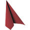 Servetten Papstar Royal Collection, 5 x 50 stuks, 1/4 vouw, stoflook, 400 x 400 mm, papier, bordeaux