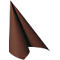 Servetten Papstar Royal Collection, 5 x 50 stuks, 1/4 vouw, stoflook, 400 x 400 mm, papier, bruin