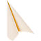 Servetten Papstar Royal Collection, 5 x 50 stuks, 1/4 vouw, stoflook, 400 x 400 mm, papier, champagne