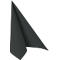Servetten Papstar Royal Collection, 5 x 50 stuks, 1/4 vouw, stoflook, 400 x 400 mm, papier, zwart