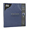 Serviettes Papstar "Daily Collection", avec pliage en ¼, 320 x 320 mm, 20 pièces, bleu foncé