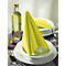 Serviettes Papstar Royal Collection, 5 x 50 pièces, 1/4-pli, aspect tissu, 400 x 400 mm, papier, vert citron
