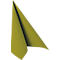 Serviettes Papstar Royal Collection, 5 x 50 pièces, 1/4-plié, aspect tissu, 400 x 400 mm, papier, vert olive