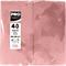 Emballage de serviettes roses. Texte: PRO nappe, 40 serviettes, 38x38 cm.