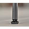 Sessel Paperflow SMILE, Polyurethaneschaum, bis 120 kg, Stahl & Polyester, schwarz & blau