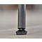 Sessel Paperflow SMILE, Polyurethaneschaum, bis 120 kg, Stahl & Polyester, schwarz & grau