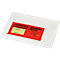 Set d'épargne cônes de palette Grünmarie®, effet 3-D, impression d'avertissement, 100 pièces + pochette de documents Debatin DEBAPAC® PCR bon de livraison/facture, DIN long, 240 pièces