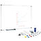 Set económico MAULpro Whiteboard 2000 + set de accesorios gratuito, gris platino