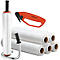 SET stretchfolie, 6 rollen stretchfolie + 1 handafroller + 1 foliesnijder GRATIS