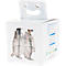 Set van 3 beletteringen die compatibel zijn met Brother-beletteringsband TZe-231, wit/zwart, L 8 m x B 12 mm