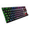 Sharkoon PureWriter TKL RGB - Tastatur - Hintergrundbeleuchtung - USB - Deutsch - Tastenschalter: Kailh Blue