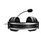 Schwarzes Gaming-Headset mit silbernem Bügel und Schriftzug SKILLER vor weißem Hintergrund.