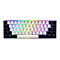 Sharkoon SKILLER SGK50 S4 - Tastatur - Hintergrundbeleuchtung - USB-C - Italienisch - Tastenschalter: Kailh Red