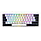 Sharkoon SKILLER SGK50 S4 - Tastatur - Hintergrundbeleuchtung - USB-C - Spanisch - Tastenschalter: Kailh Red