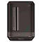 Dark gray paper shredder with controls, labeled LX221 at the top. Fellowes logo below.