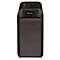 Black paper shredder with Fellowes text.