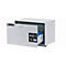 Sicherheits-Unterbauschrank Typ 90 asecos UB-S-90, Schublade, Front Lichtgrau, B 893 x T 574 x H 600 mm