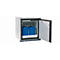 Sicherheits-Unterbauschrank Typ 90 asecos UB-T-90, Flügeltür, Anschlag rechts, Front Lichtgrau, B 593 x T 574 x H 600 mm
