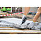 Sicherheitsmesser Martor Secubase 383, ergonomisch, Schnitttiefe einstellbar, Auto-Klingenrückzug, L 170,5 x B 25 x H 34 mm, Stahl/GFK, schwarz