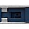 Sicherheitsmesser Martor Secunorm Profi25 MDP, werkzeugloser Klingenwechsel, metalldetektierbar, L 143 x B 17 x H 31 mm, Stahl/Aluminium/Kunststoff, blau