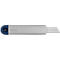 Sicherheitsmesser Martor Secunorm Profi40 MDP, ergonomisch, metalldetektierbar, L 143 x B 17 x H 31 mm, rostfreier Stahl/Aluminium/Kunststoff, blau
