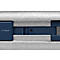 Sicherheitsmesser Martor Secunorm Profi40 MDP, ergonomisch, metalldetektierbar, L 143 x B 17 x H 31 mm, rostfreier Stahl/Aluminium/Kunststoff, blau
