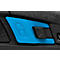 Sicherheitsmesser Martor Secupro Merak, ergonomisch, Sicherungsknopf, mit Halteöse, L 128 x B 18 x H 50 mm, Stahl/GFK, blau-schwarz