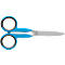 Sicherheitsschere Martor Secumax 363, ergonomisch, Soft-Grip, Spezialschliff, L 140 x H 63 mm, rostfreier Stahl/GFK, blau-schwarz