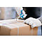 Sicherheitsschere Martor Secumax 363, ergonomisch, Soft-Grip, Spezialschliff, L 140 x H 63 mm, rostfreier Stahl/GFK, blau-schwarz