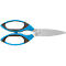 Sicherheitsschere Martor Secumax 565, ergonomisch, Drahtkerbe und Krallen, Spezialschliff, L 218 x H 83 mm, rostfreier Stahl/GFK, blau-schwarz