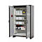 Sicherheitsschrank Typ 30 asecos Q-CLASSIC-30, Flügeltüren, Front asecos Silber, B 1164 x T 620 x H 1947 mm