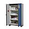 Sicherheitsschrank Typ 30 asecos Q-CLASSIC-30, Flügeltüren, Front Enzianblau, B 1164 x T 620 x H 1947 mm