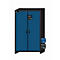 Sicherheitsschrank Typ 30 asecos Q-CLASSIC-30, Flügeltüren, Front Enzianblau, B 1164 x T 620 x H 1947 mm