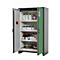 Sicherheitsschrank Typ 30 asecos Q-CLASSIC-30, Flügeltüren, Front Resedagrün, B 1164 x T 620 x H 1947 mm