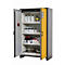 Sicherheitsschrank Typ 30 asecos Q-CLASSIC-30, Flügeltüren, Front Sicherheitsgelb, B 1164 x T 620 x H 1947 mm