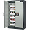 Sicherheitsschrank Typ 90 Asecos Q-CLASSIC-90 asecos, B 1200 mm, 3 Böden, lichtgrau